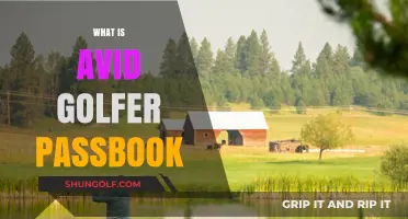 Avid Golfer's Passbook: The Ultimate Golfing Companion