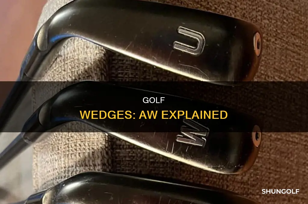 what is aw golf wedge