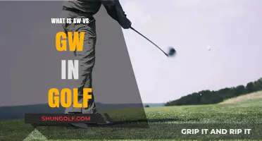 Understanding AW vs GW: A Comprehensive Guide for Golfers