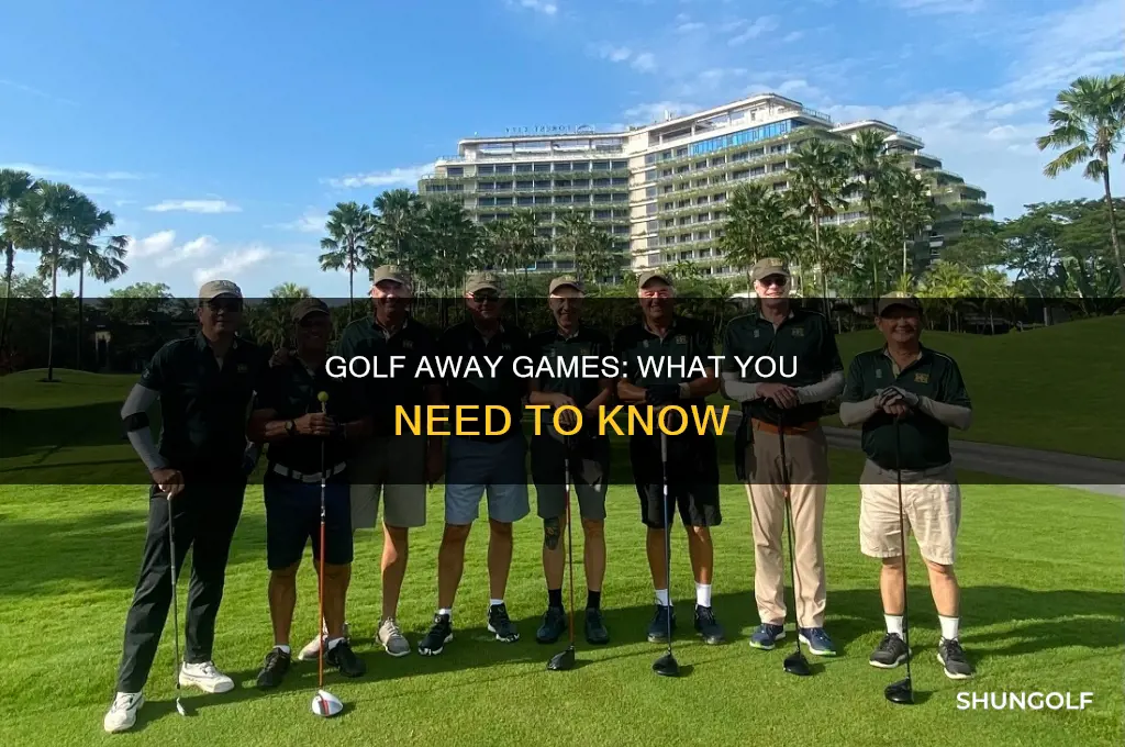 what is away in golf