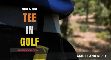 Tee Box Basics: Understanding the Back Tee in Golf