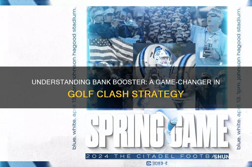 what is bank booster in golf clash