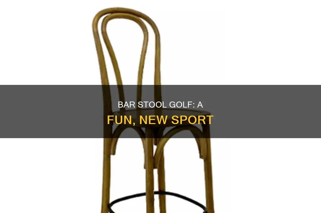 what is bar stool golf