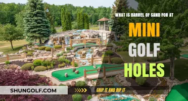 Mini Golf Secrets: The Purpose of Sand Barrels Explained