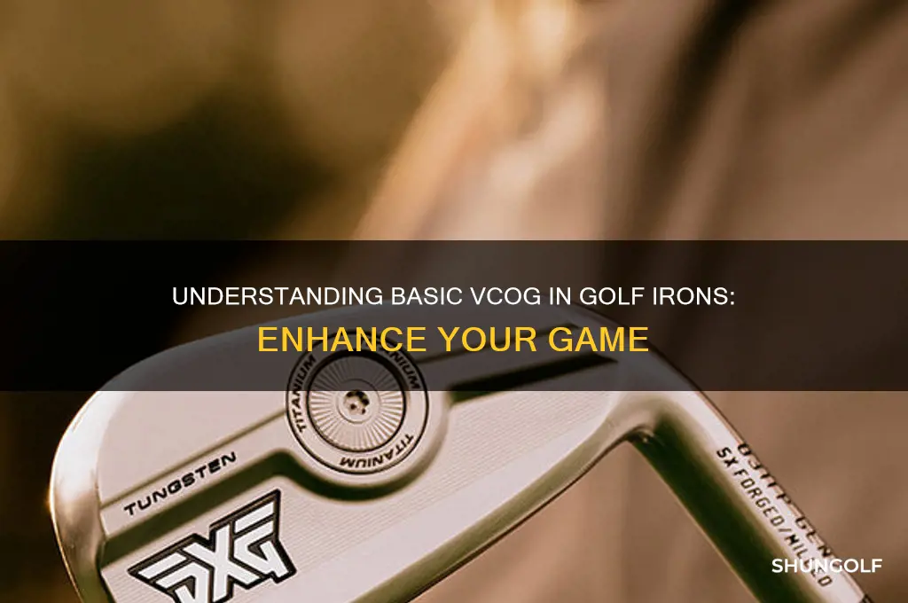 what is basic vcog for golf irons
