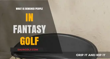 Understanding Benched Players in Fantasy Golf: A Beginner's Guide