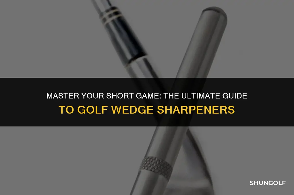 what is best golf wedge sharpener