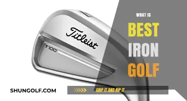 Mastering the Fairway: A Guide to Choosing the Best Iron Golf