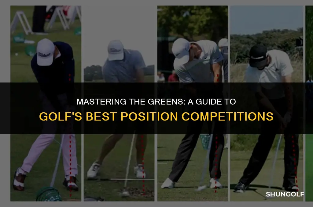 what is best position competition in golf