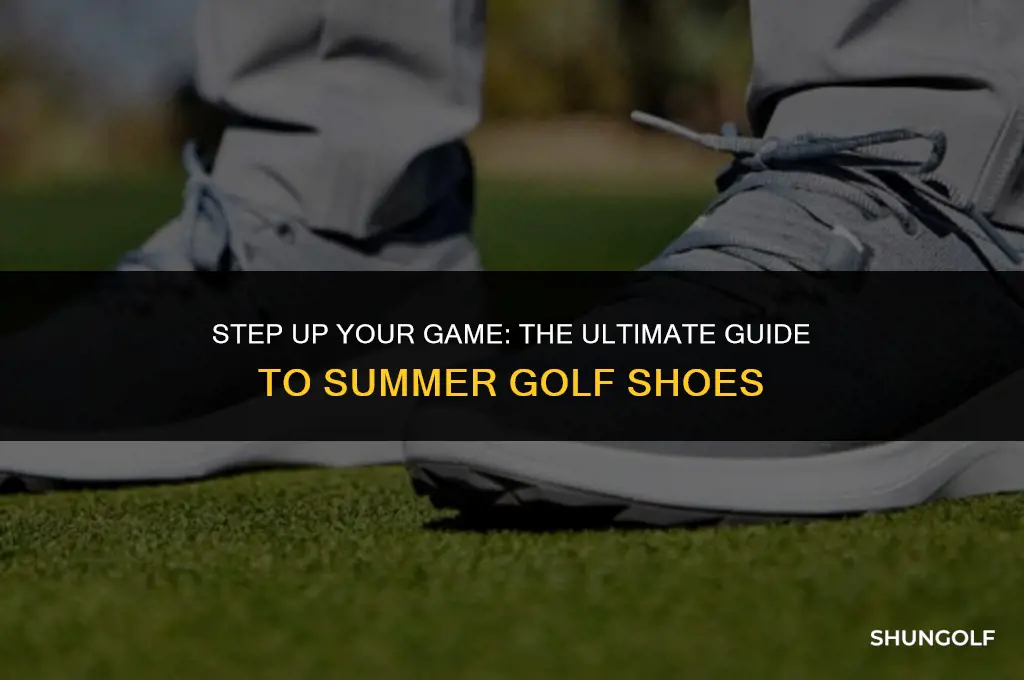 what is best summer golf shoes