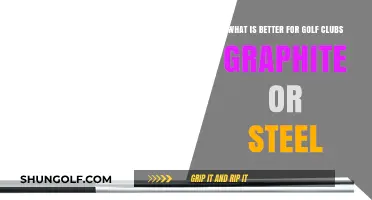 Graphite vs. Steel: Which Golf Club Shaft Material Suits Your Game?