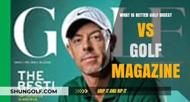 Golf Digest vs. Golf Magazine: Which Publication Suits Your Game Best?