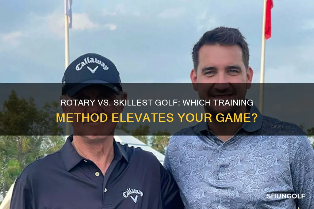 what is better rotary golf or skillest golf