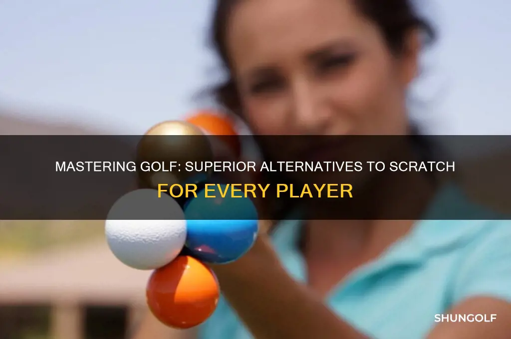 what is better than scratch in golf