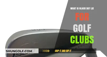 Understanding the Black Dot Lie in Golf Clubs: A Comprehensive Guide