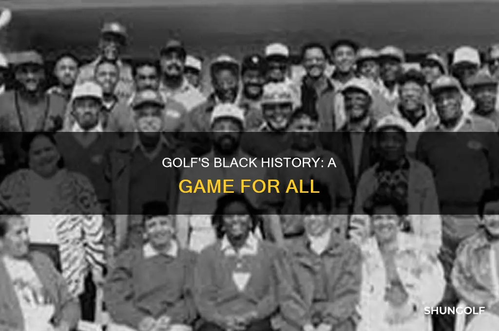 what is black golf
