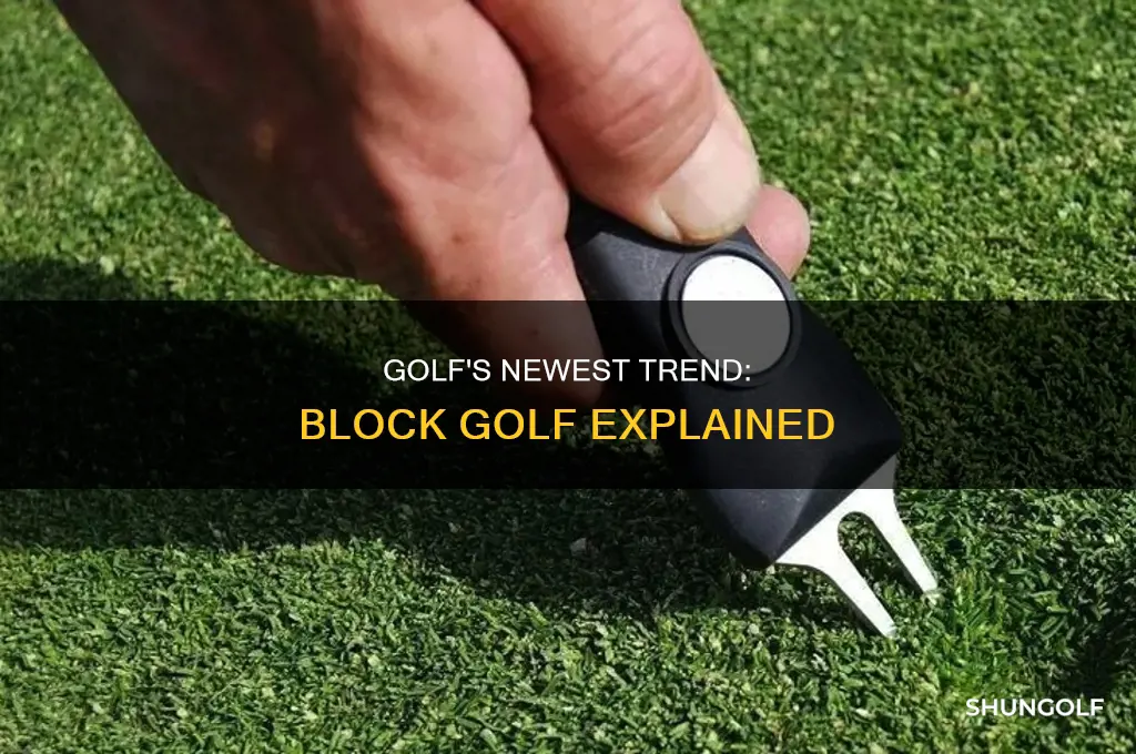 what is block golf
