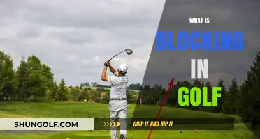 Golf Blocking: How to Avoid This Common Mistake