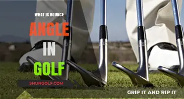 Understanding Golf's Bounce Angle: Maximizing Your Club's Performance