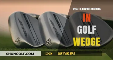 Understanding Bounce Degrees in Golf Wedges for Better Short Game