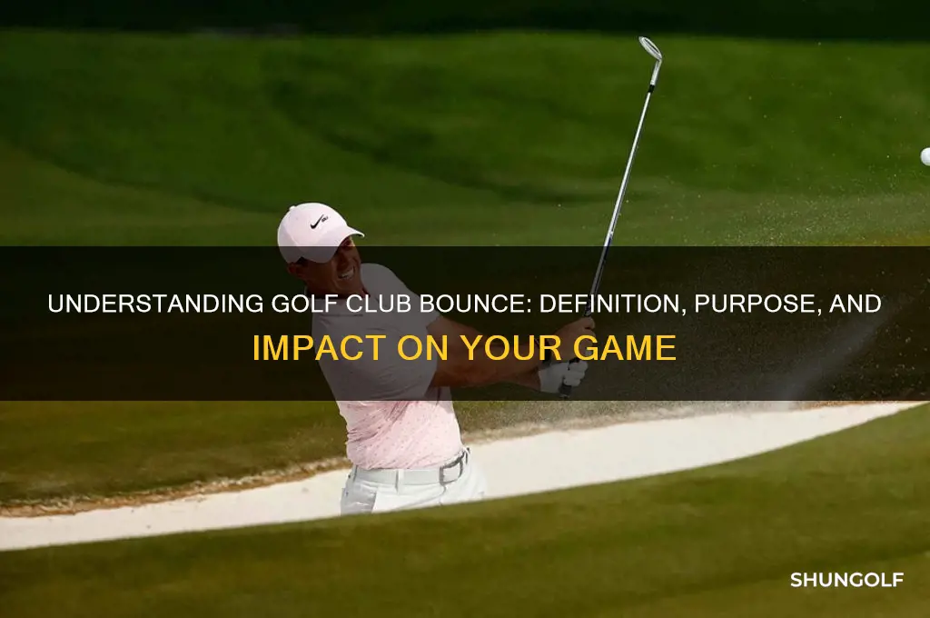 what is bounce for a golf club