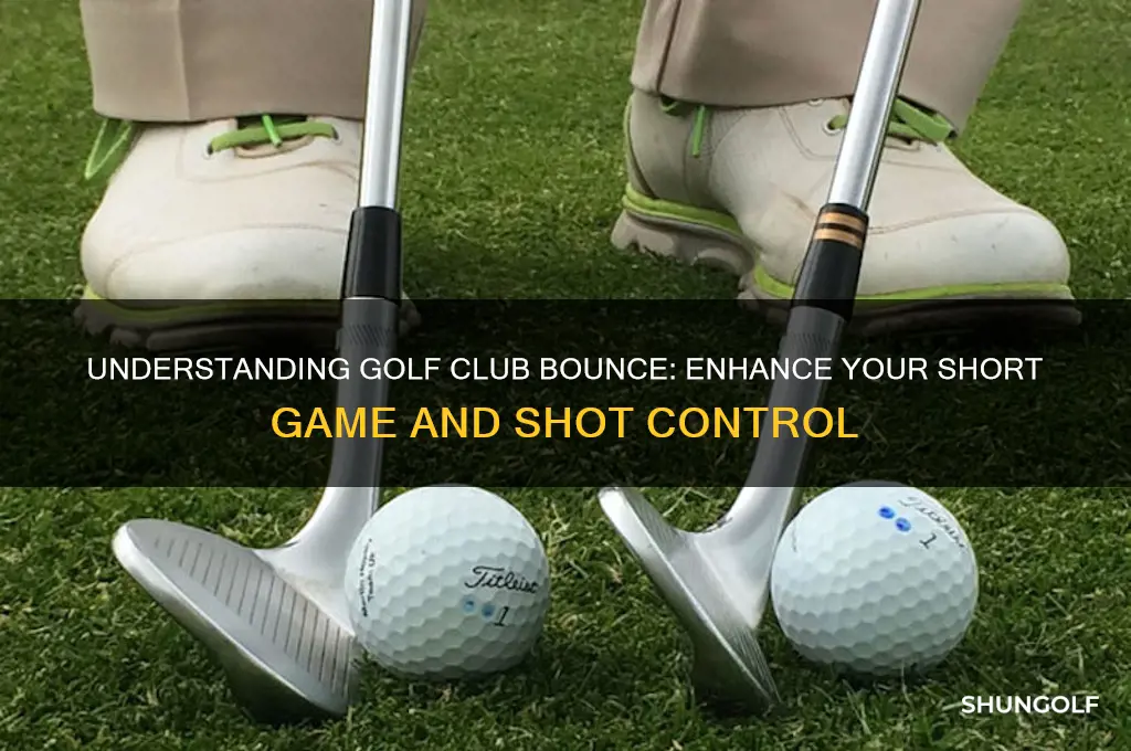 what is bounce in a golf club