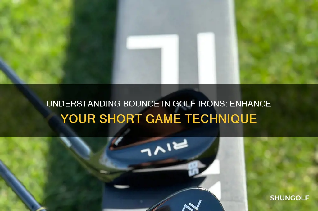 what is bounce in golf irons