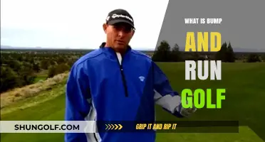 Golf's Bump and Run: Strategy and Skill