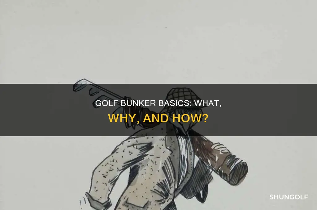 what is bunker in golf