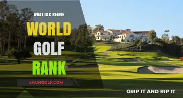 Exploring C. Reavie's Current World Golf Ranking and Career Highlights