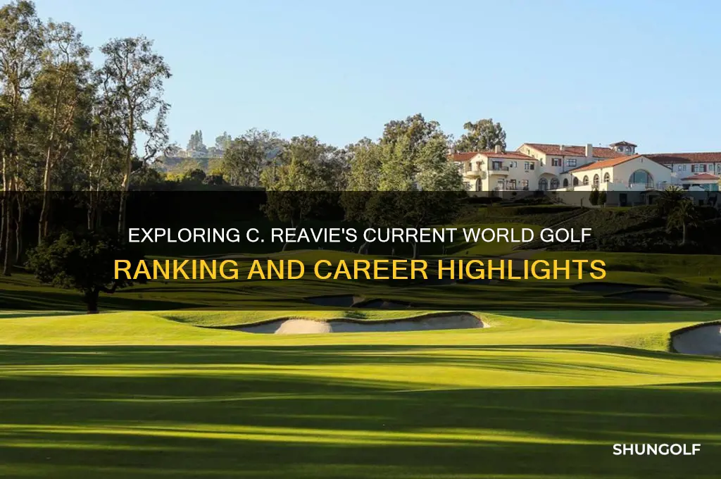 what is c reavie world golf rank