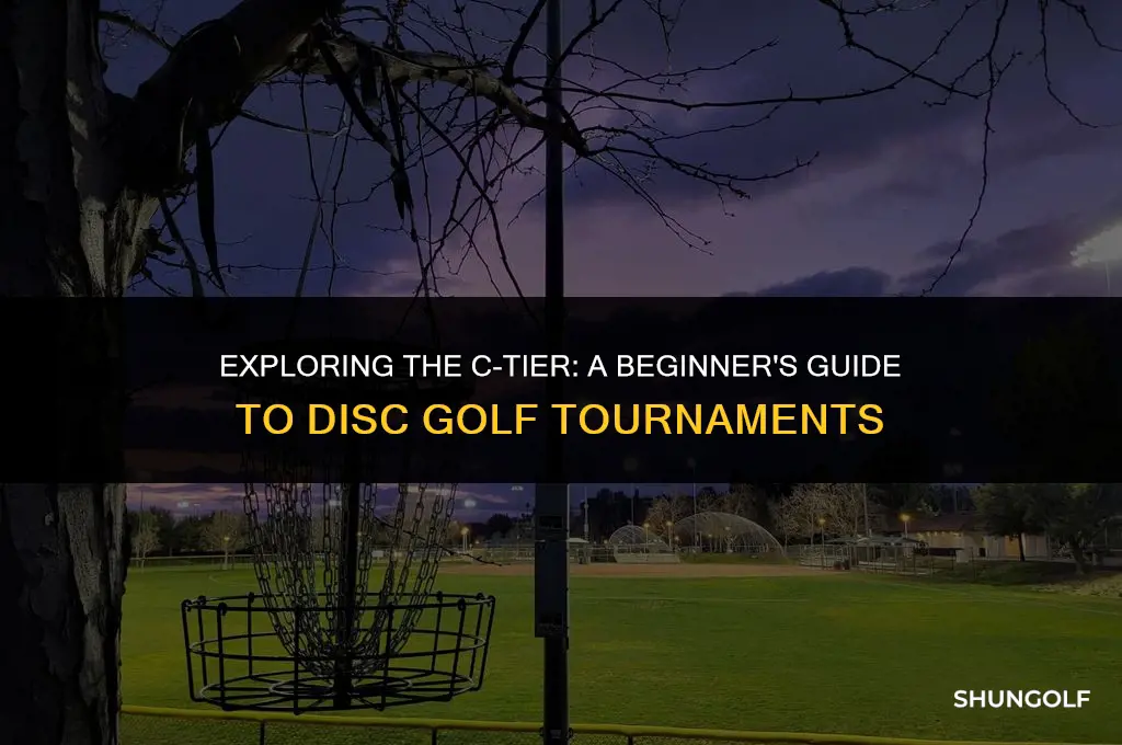 what is c tier disc golf