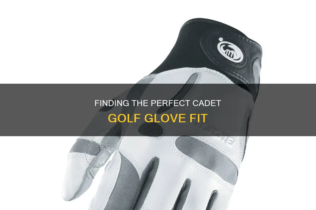what is cadeat sized golf glove