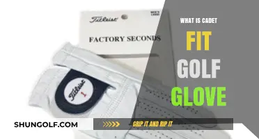 Cadet Fit Golf Gloves: A Comfortable, Secure Fit