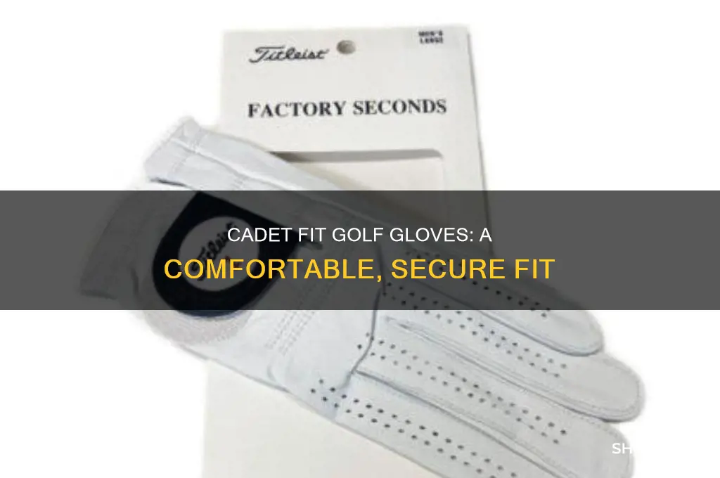 what is cadet fit golf glove
