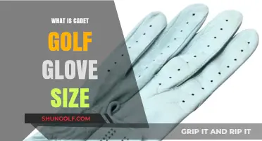 Cadet Golf Gloves: Finding Your Perfect Fit