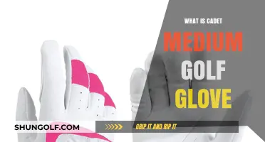 Cadet Medium Golf Gloves: A Golfer's Best Friend