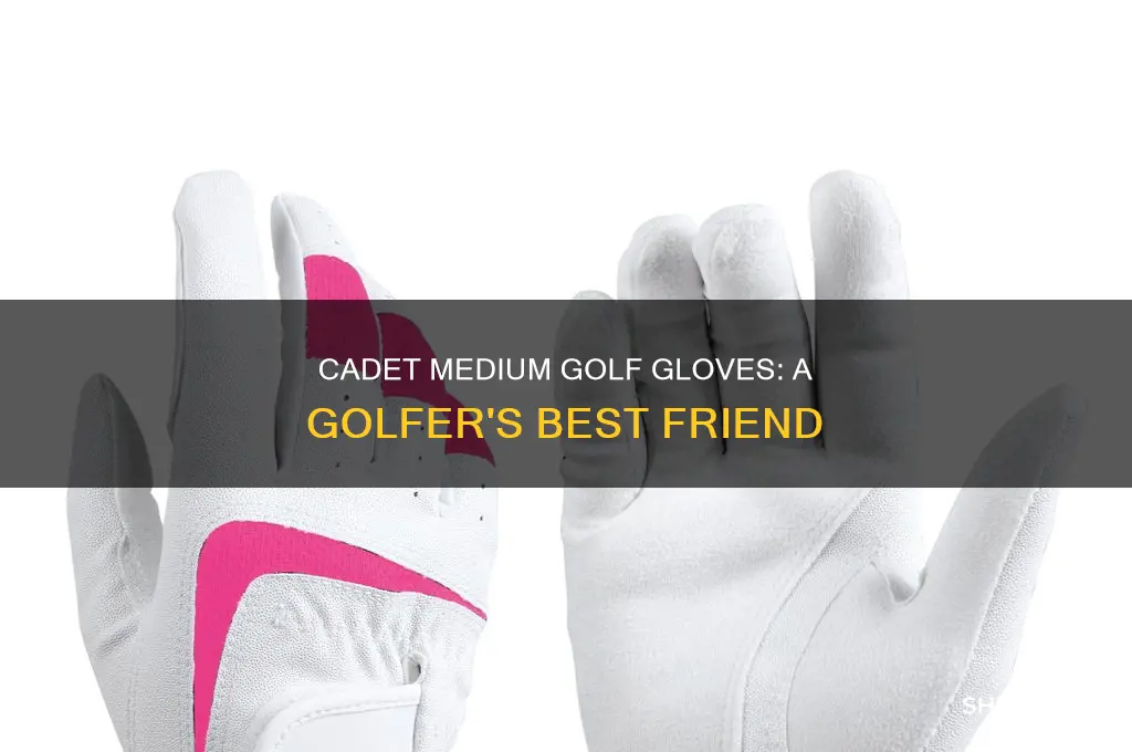 what is cadet medium golf glove