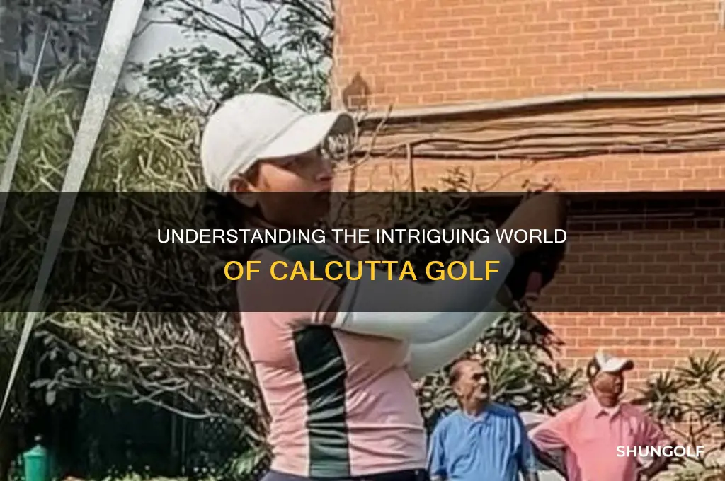what is calcutta golf