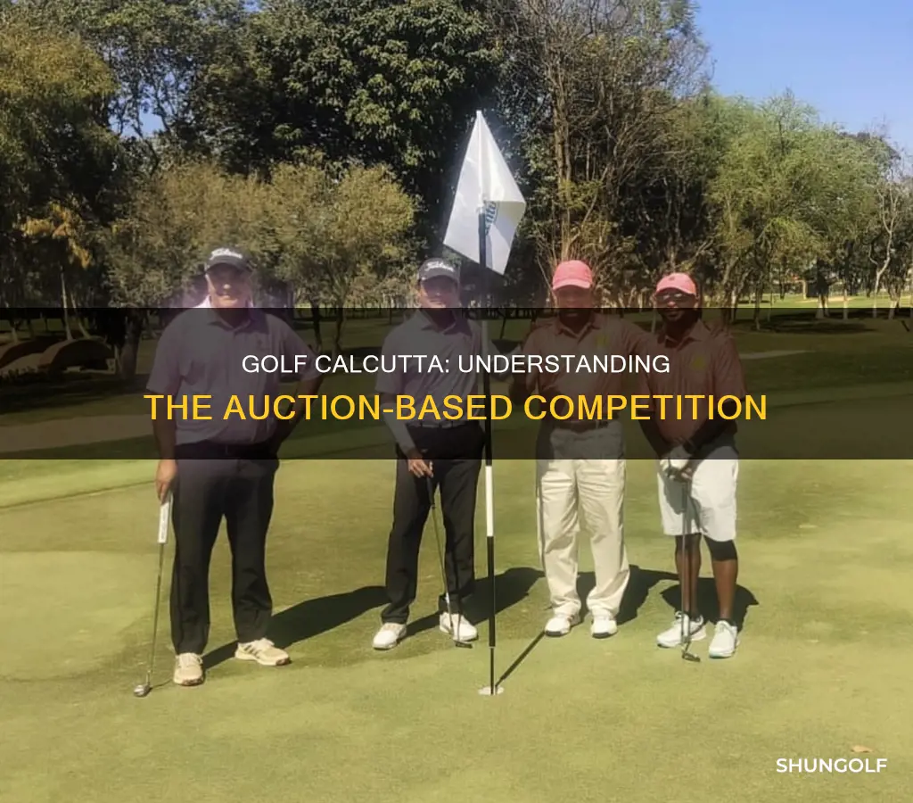 what is calcutta in golf
