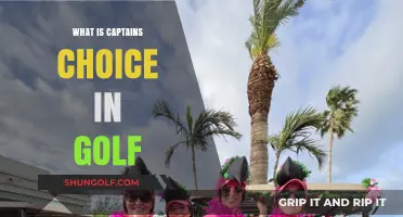 Golf's Captain's Choice: Strategy and Teamwork