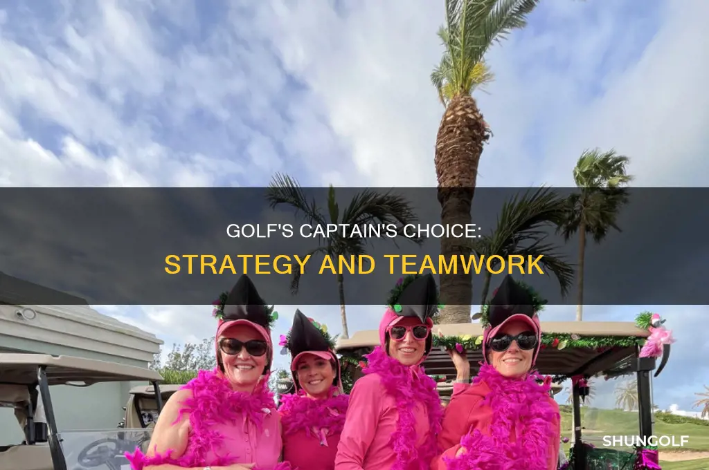 what is captains choice in golf
