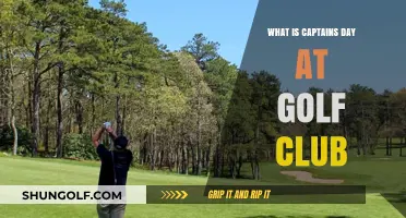 Understanding Captain's Day: A Golf Club Tradition Explained