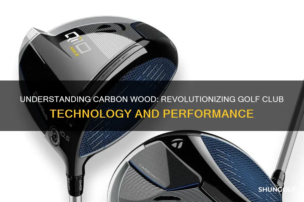 what is carbon wood in golf clubs