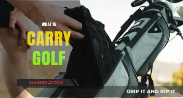 Golfing's Carry Method: How to Play Without a Caddie