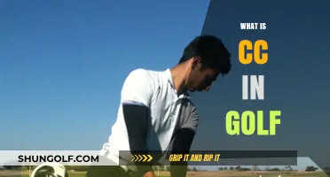 Understanding CC in Golf: What Does It Mean?