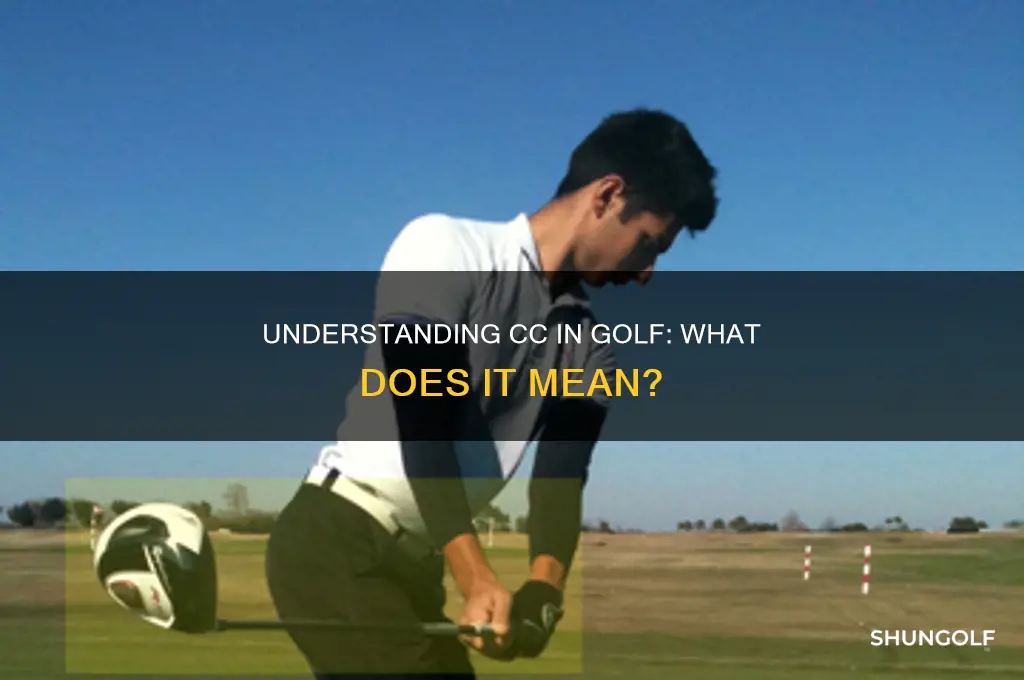 what is cc in golf