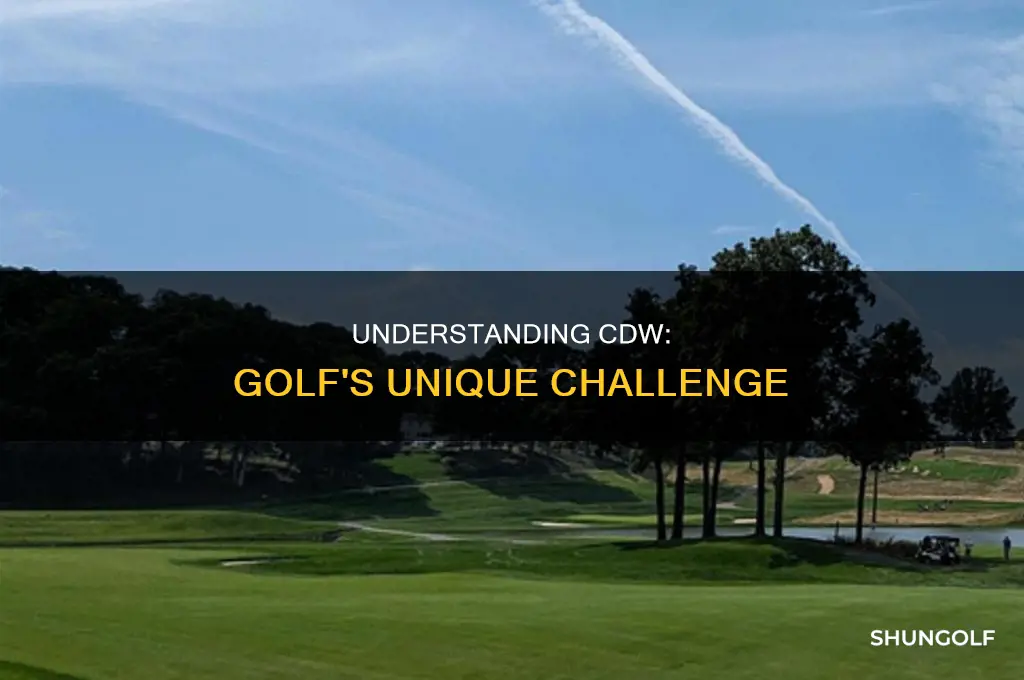 what is cdw golf