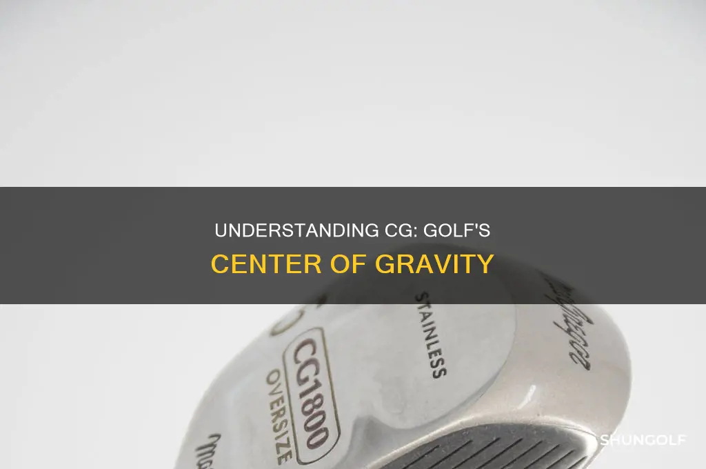 what is cg in golf