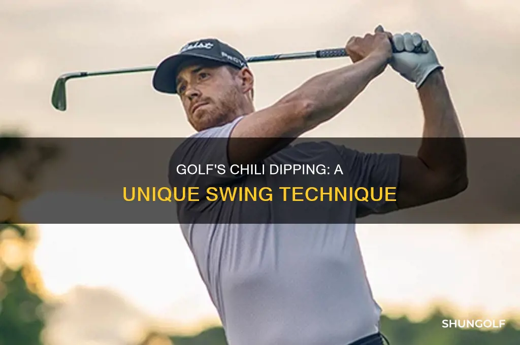 what is chili dipping in golf